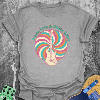 Peace Love Solos Music Tee