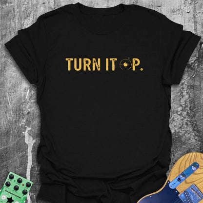 Turn It Up Music Tee