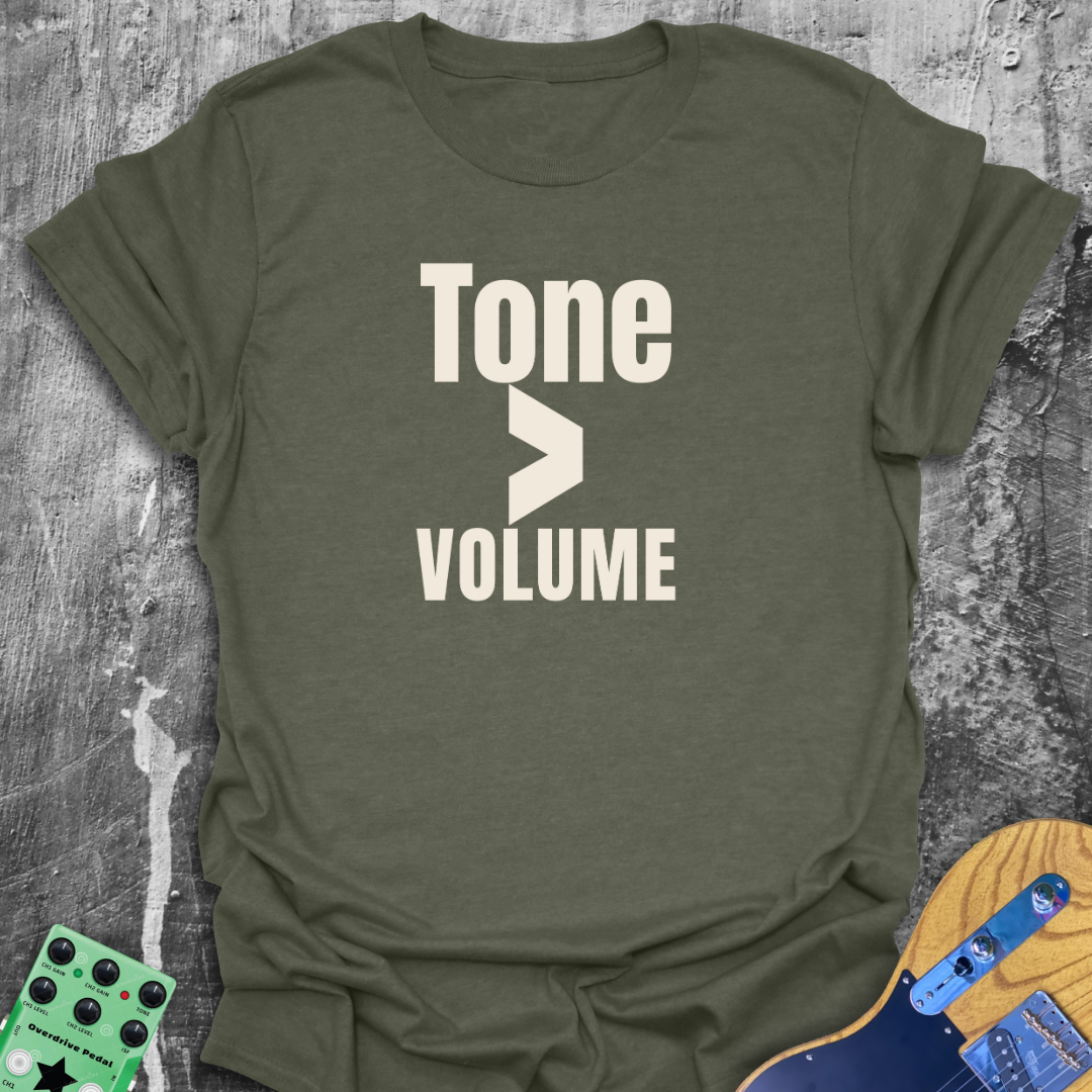 Tone > Volume Music Tee