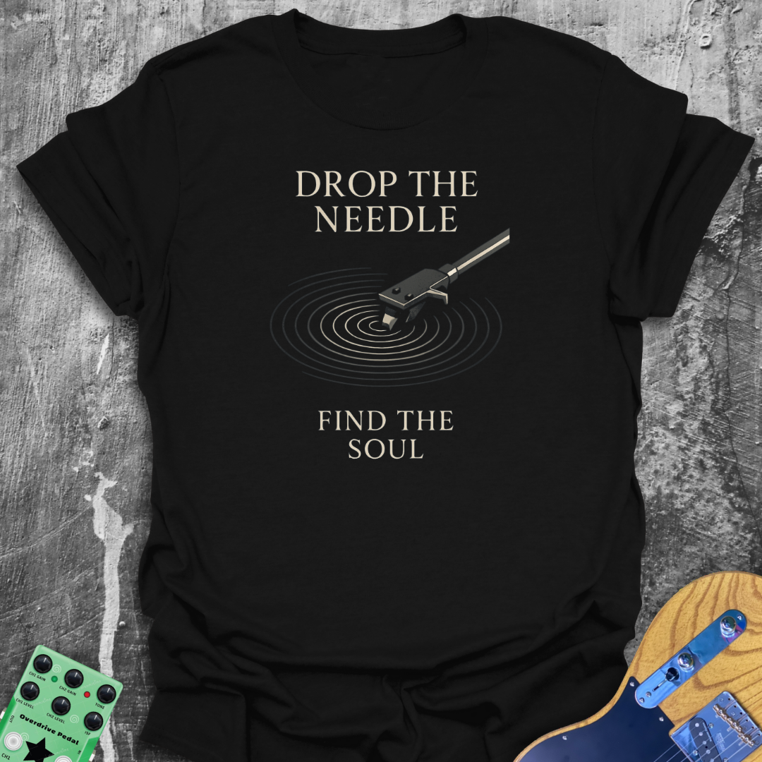 Drop The Needle Music Tee