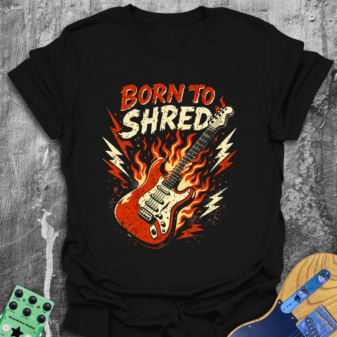 Born To Shred Music Tee