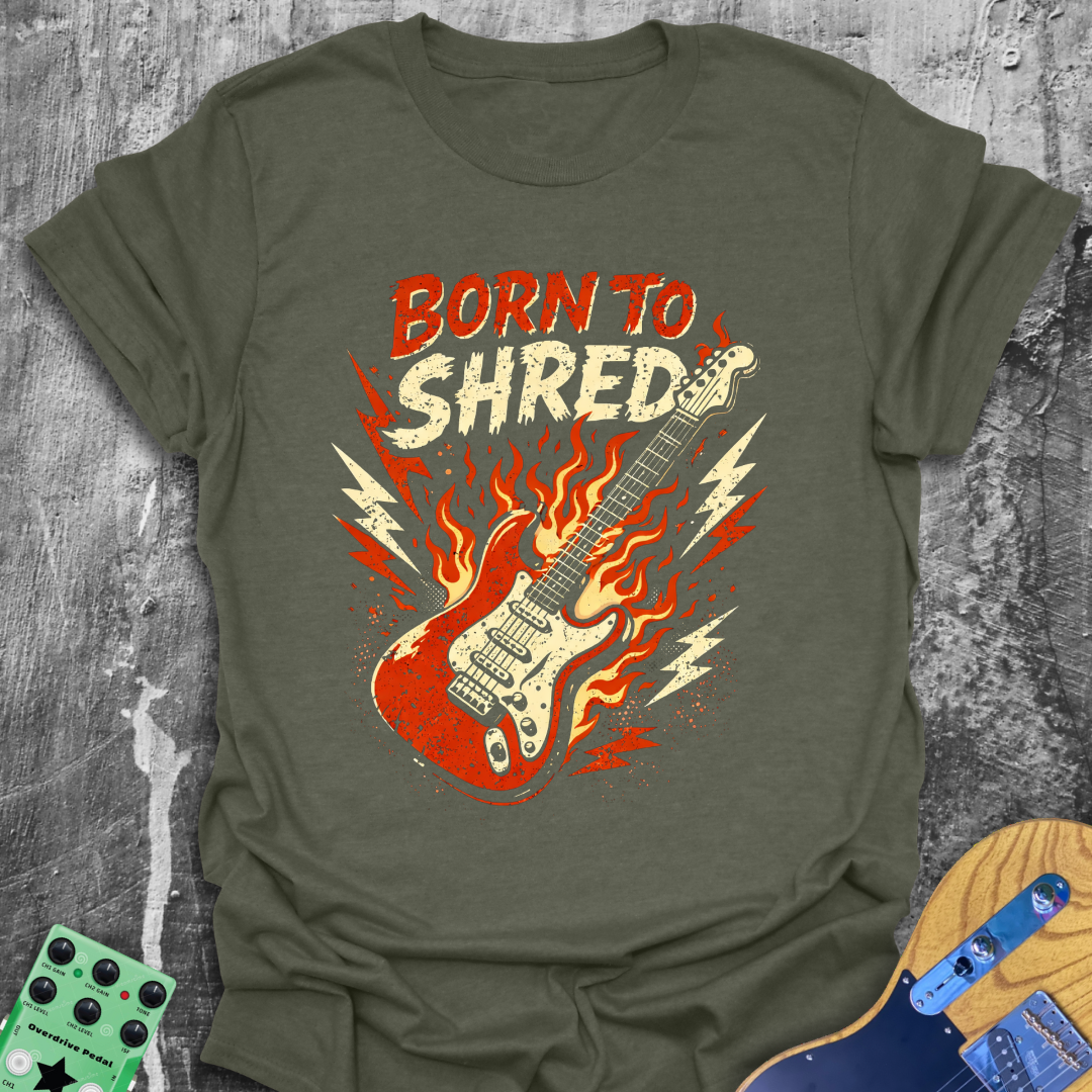 Born To Shred Music Tee