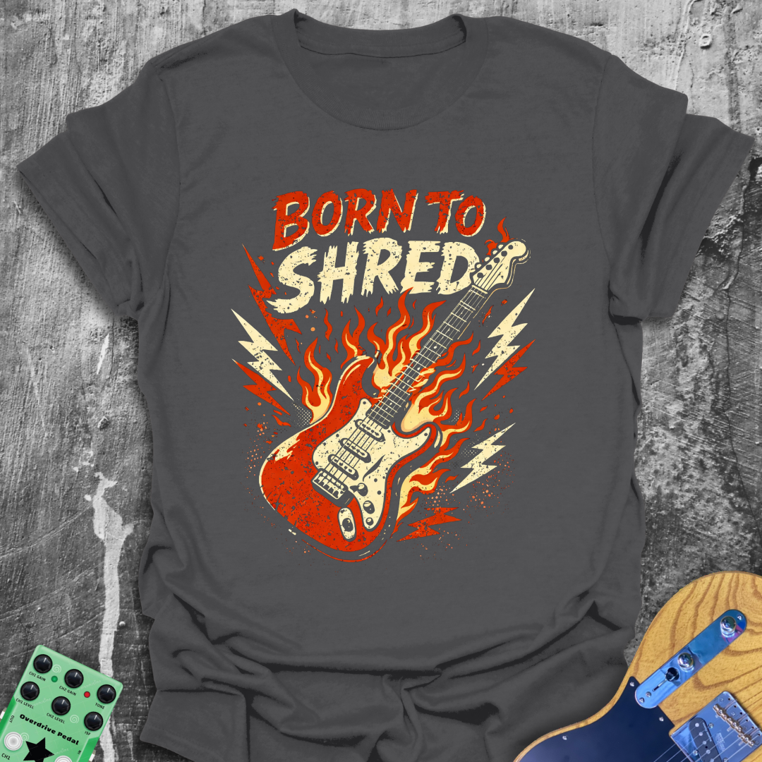Born To Shred Music Tee