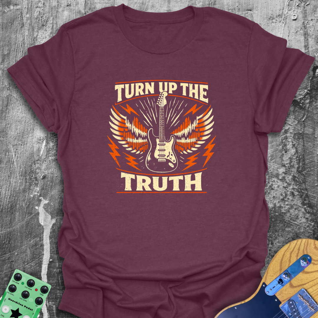 Turn Up The Truth Music Tee