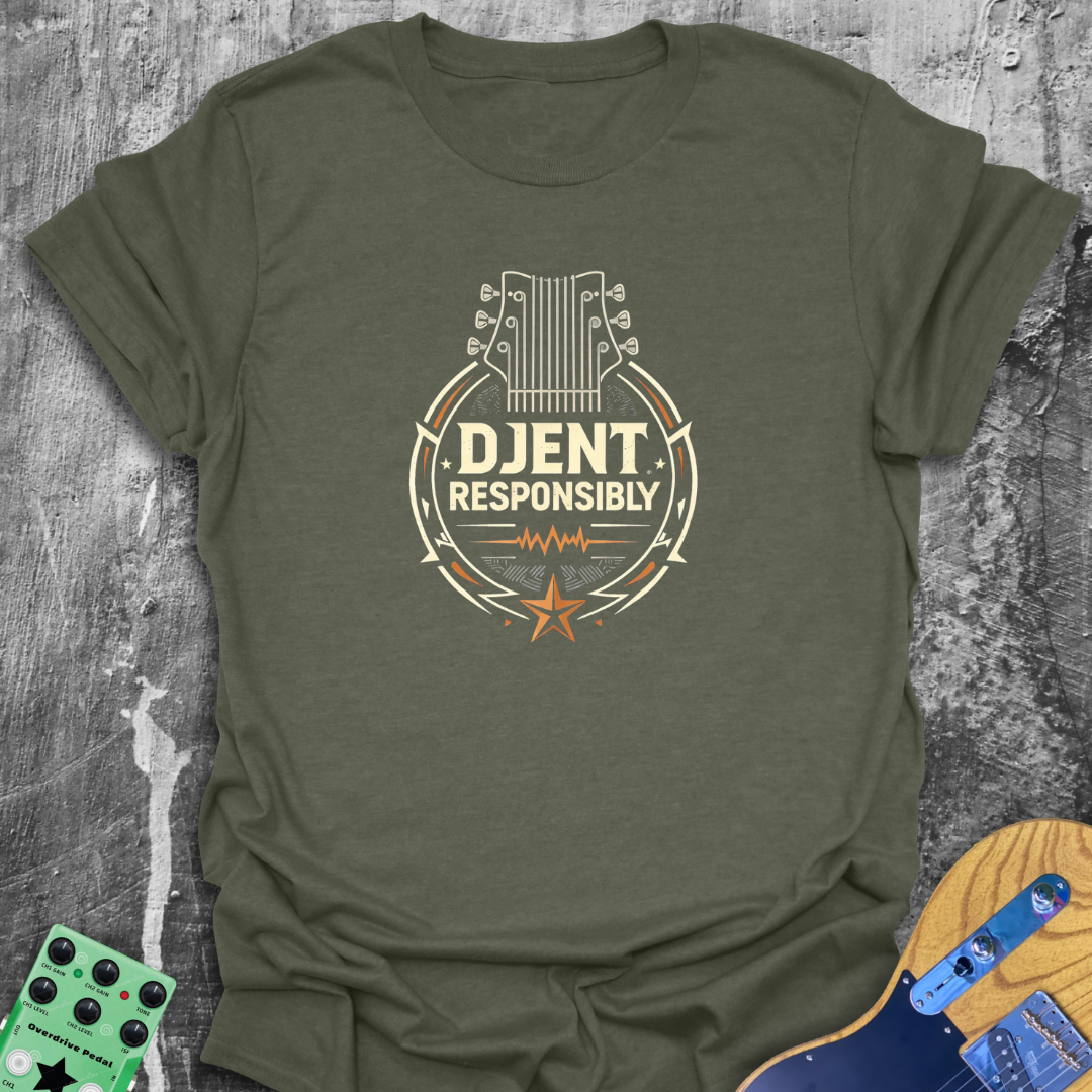 DJENT Responsibly Music Tee