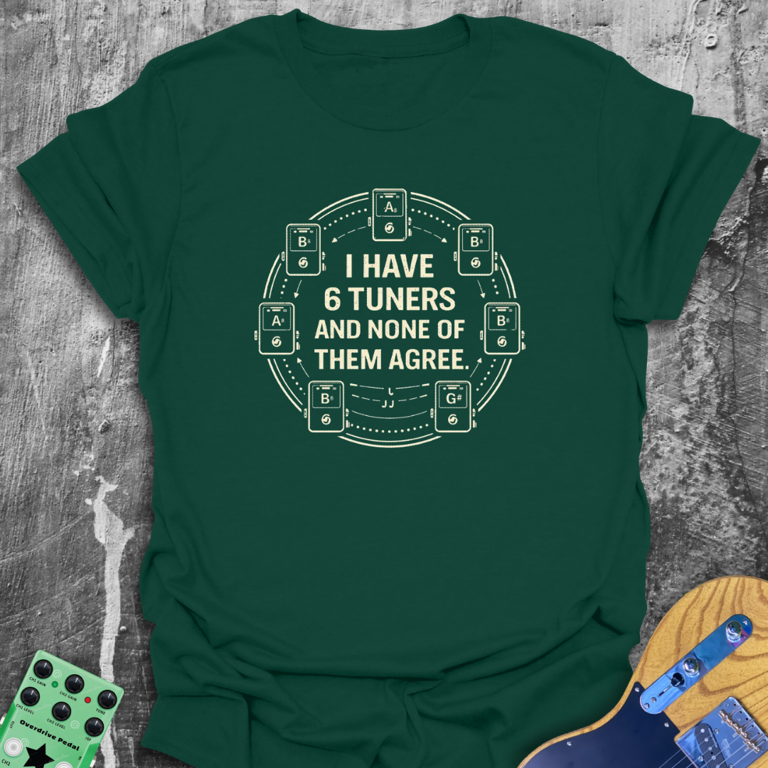 Six Tuners Music Tee