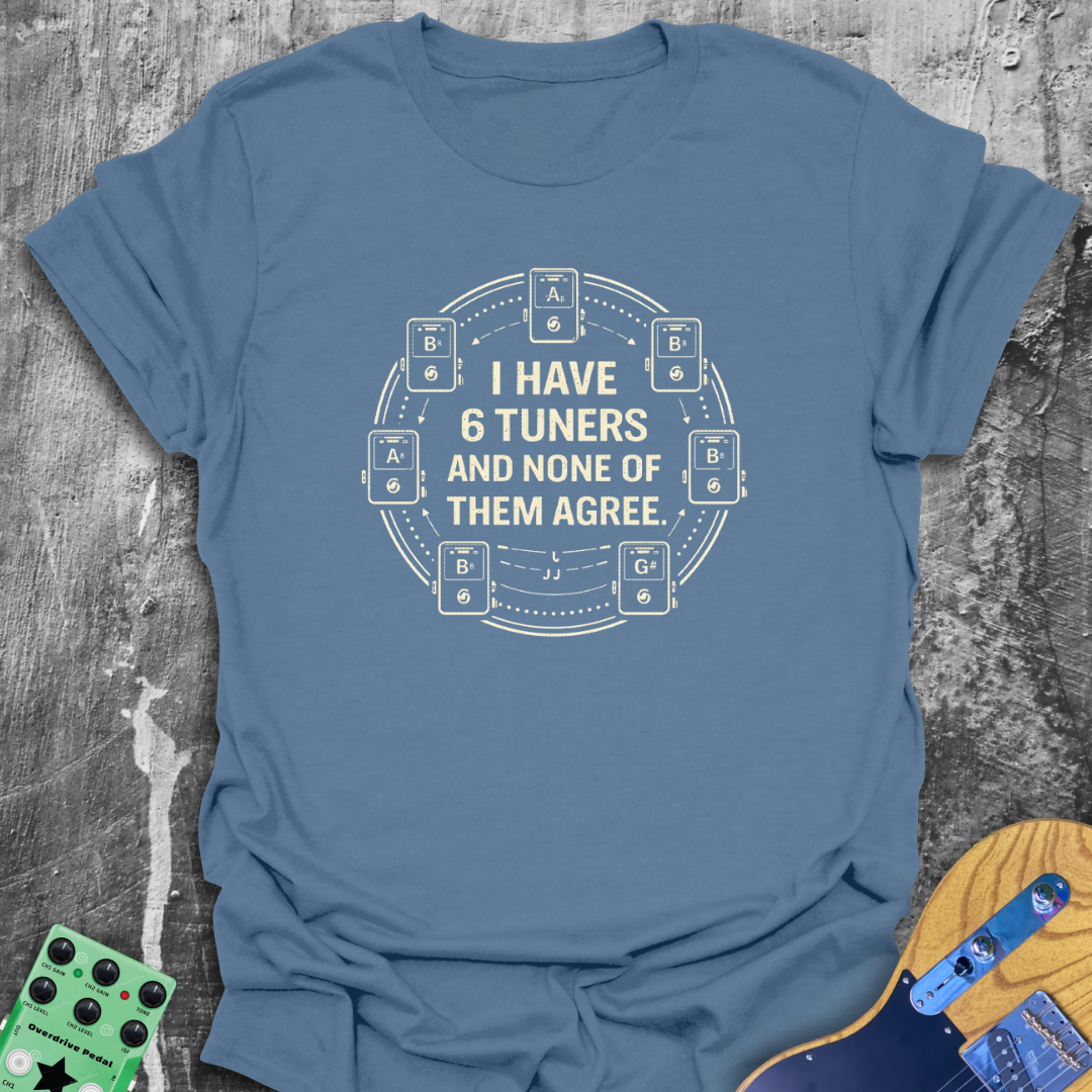 Six Tuners Music Tee