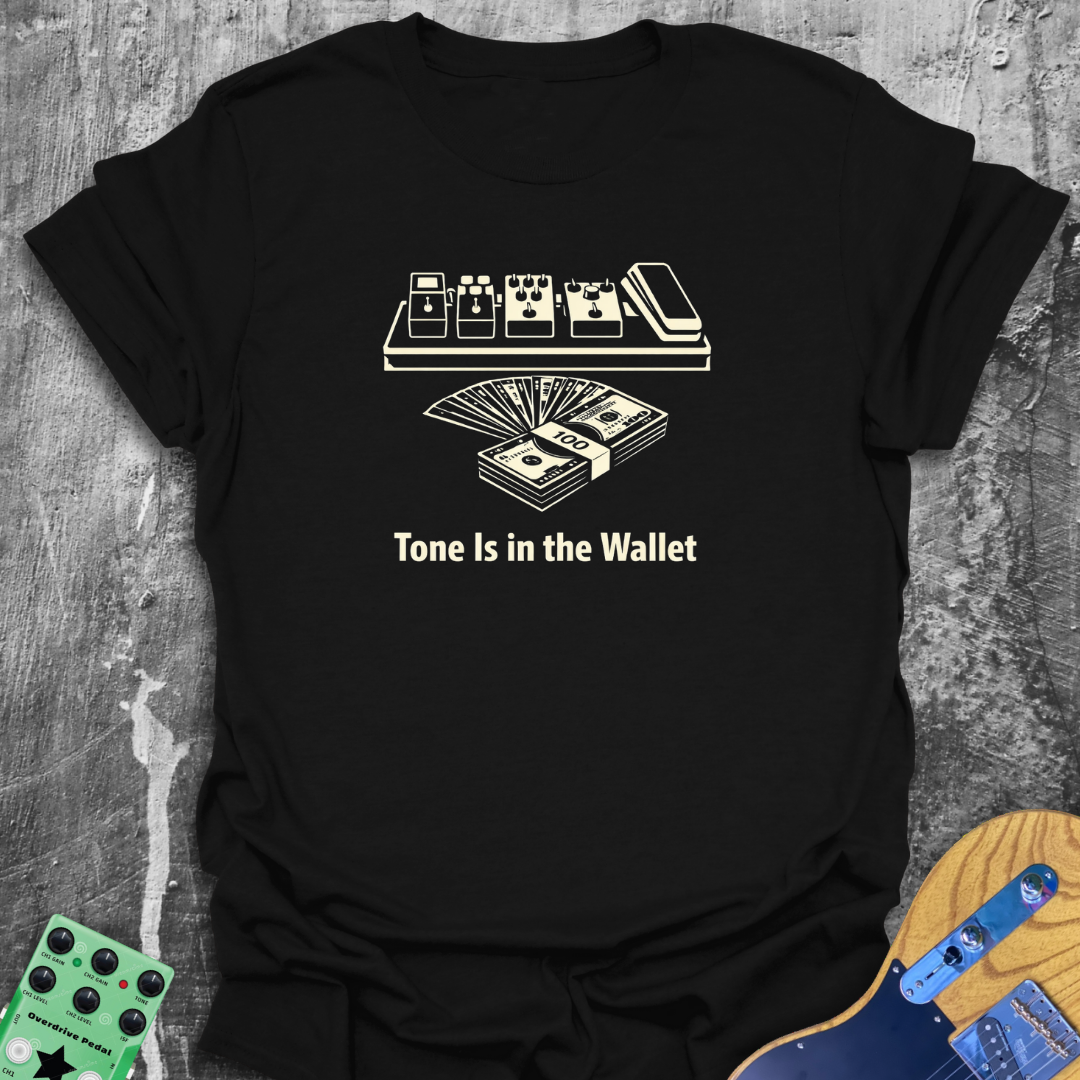 Tone Is In The Wallet Music Tee