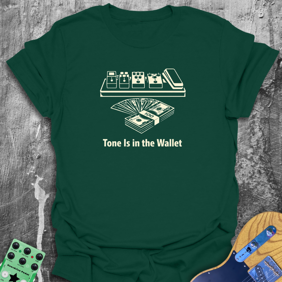 Tone Is In The Wallet Music Tee