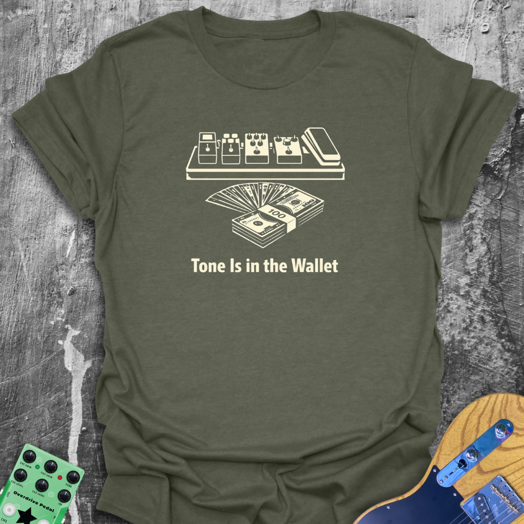 Tone Is In The Wallet Music Tee
