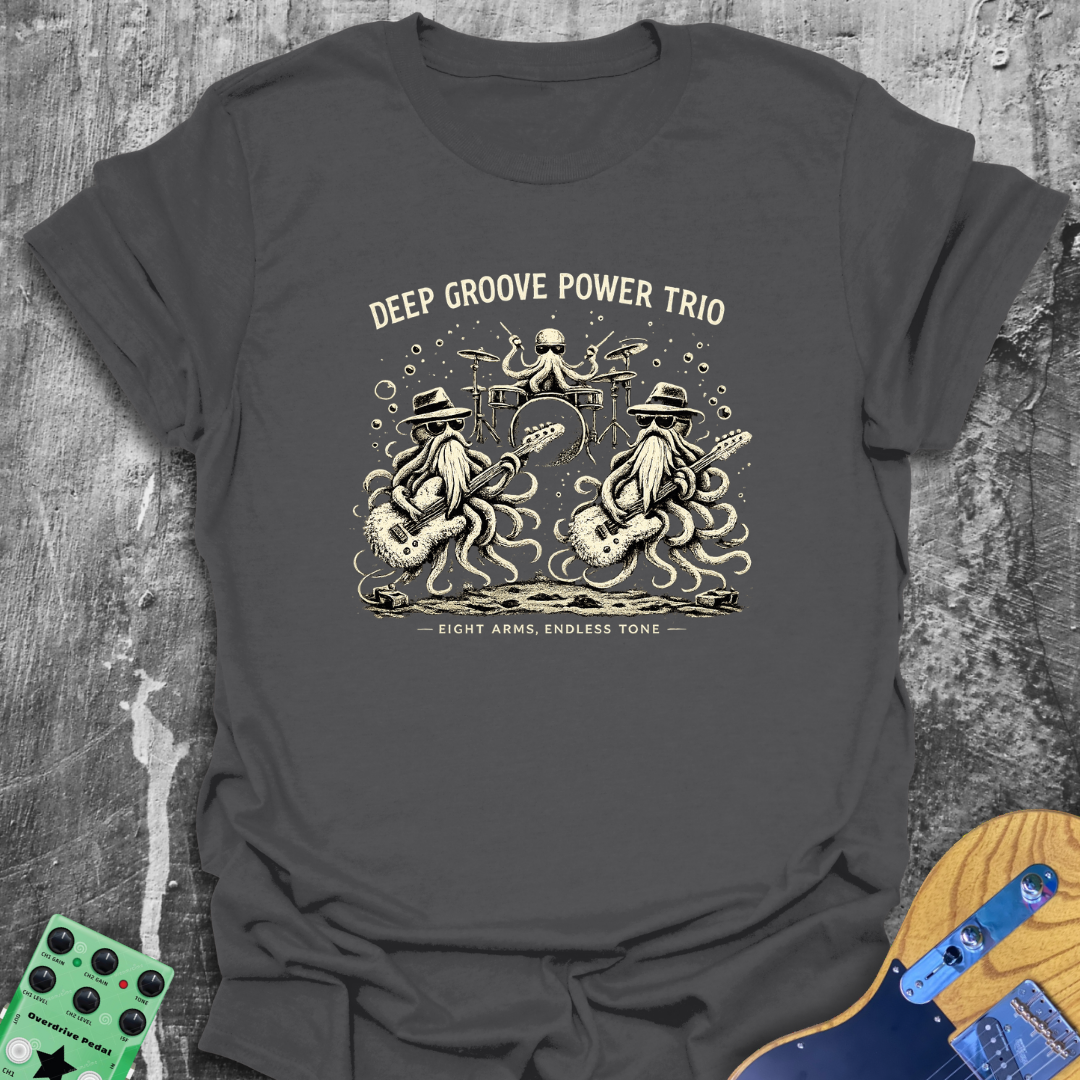Deep Groove Power Trio Music Tee