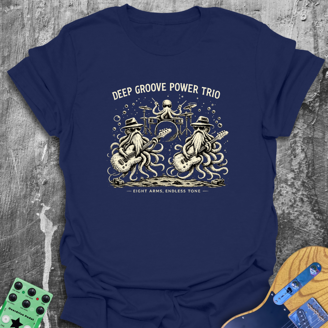 Deep Groove Power Trio Music Tee