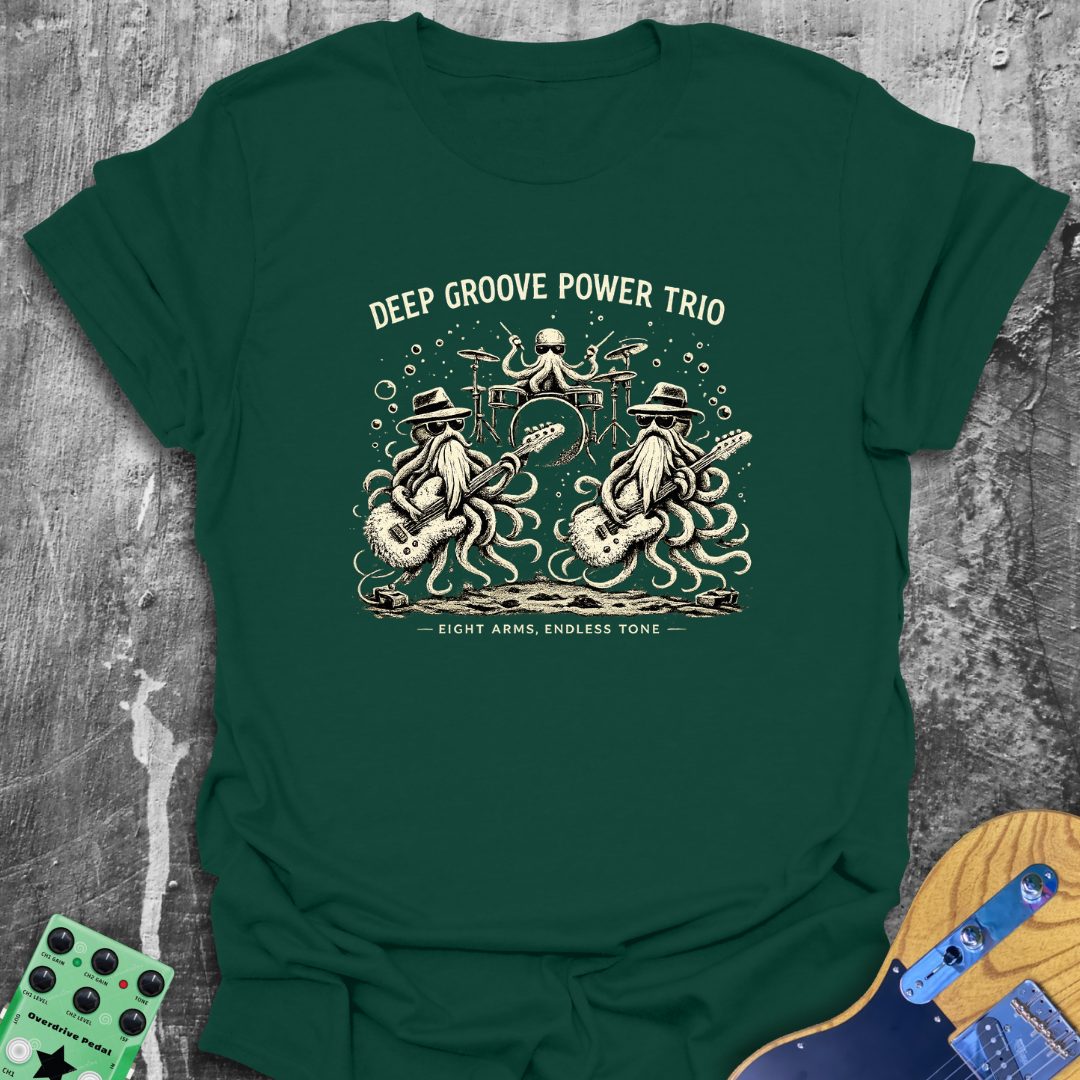 Deep Groove Power Trio Music Tee