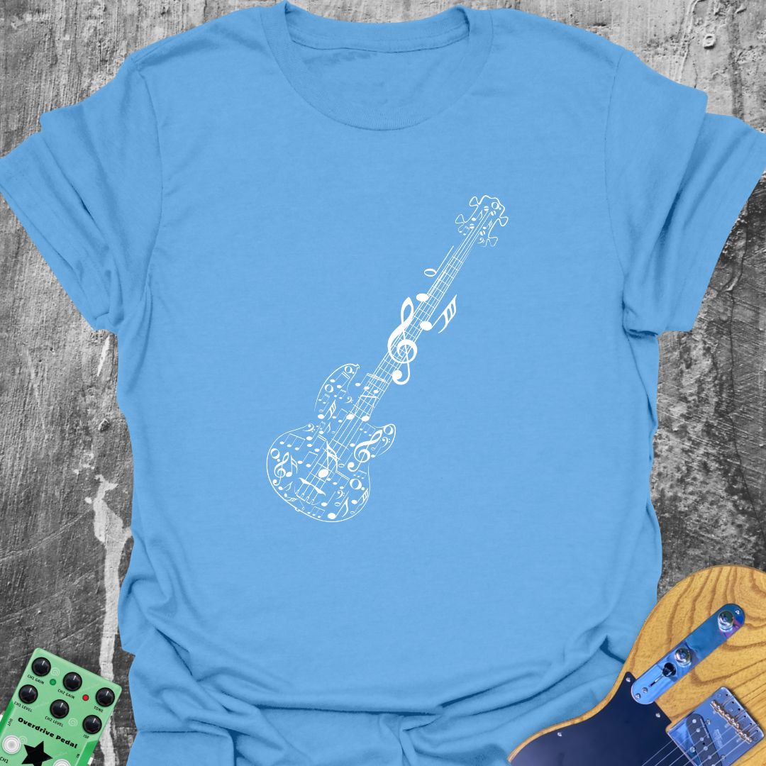 Bass Guitar Notes  T-Shirt