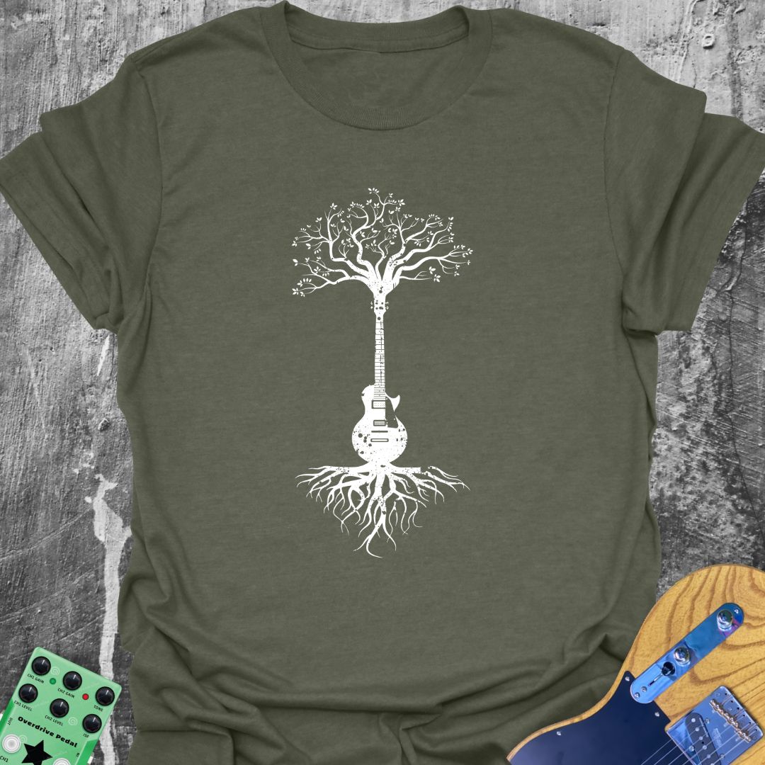 Bass Guitar Tree  T-Shirt