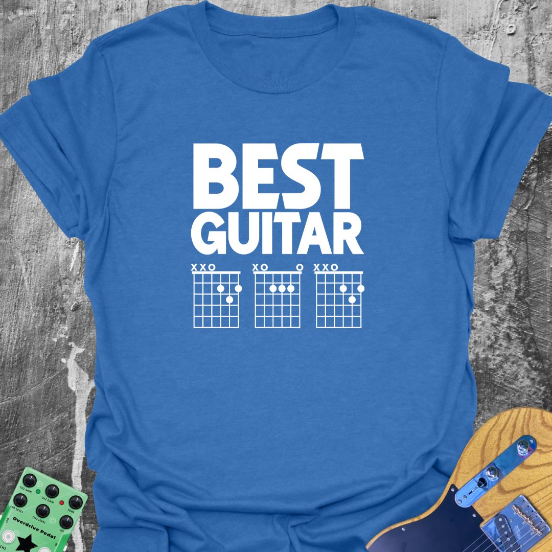 Best Guitar Dad Tee