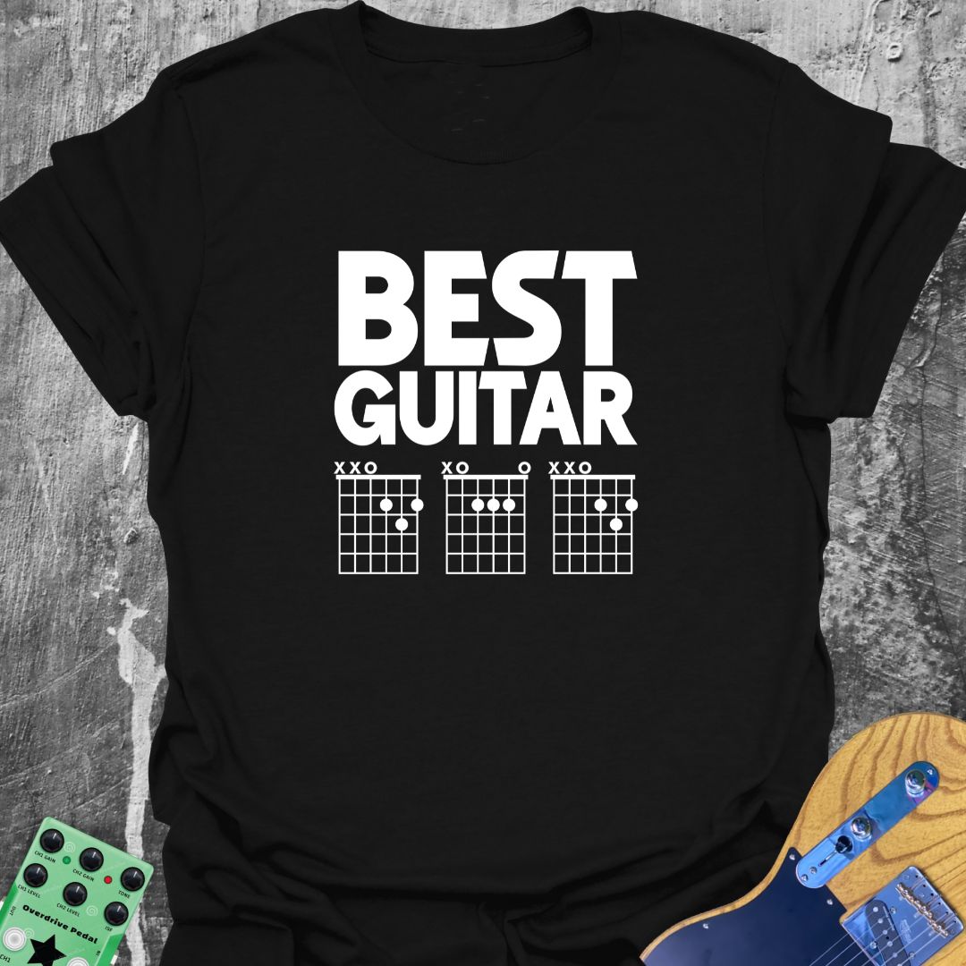 Best Guitar Dad Tee