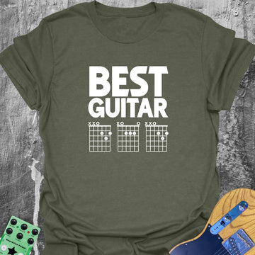 Best Guitar Dad Tee