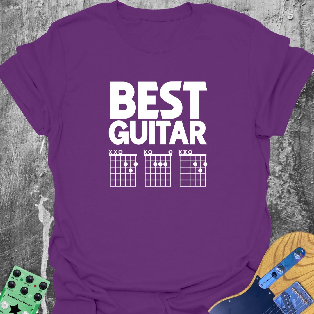 Best Guitar Dad Tee