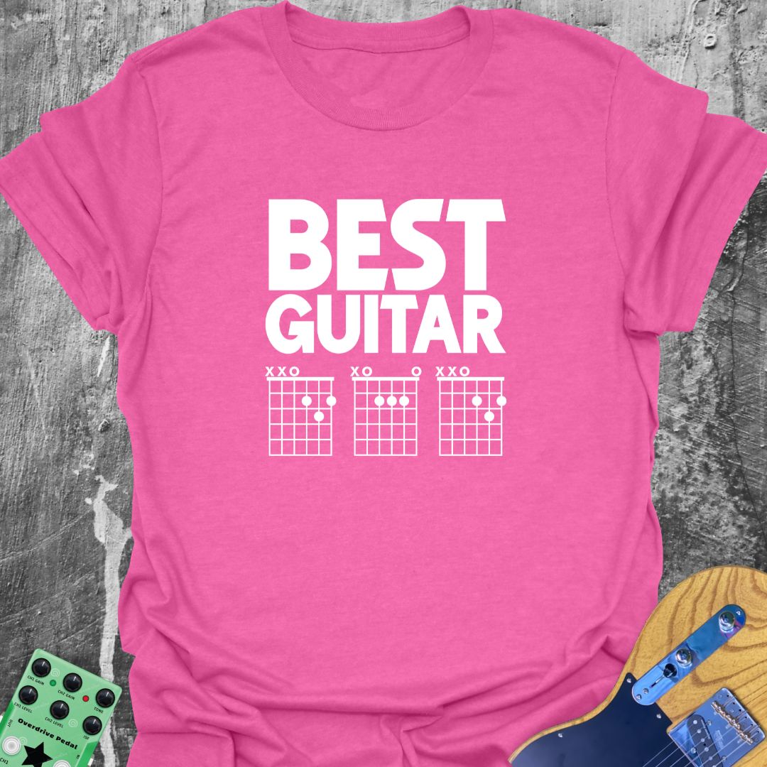 Best Guitar Dad Tee