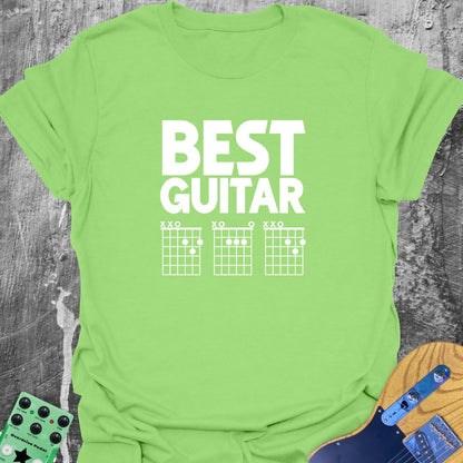 Best Guitar Dad Tee