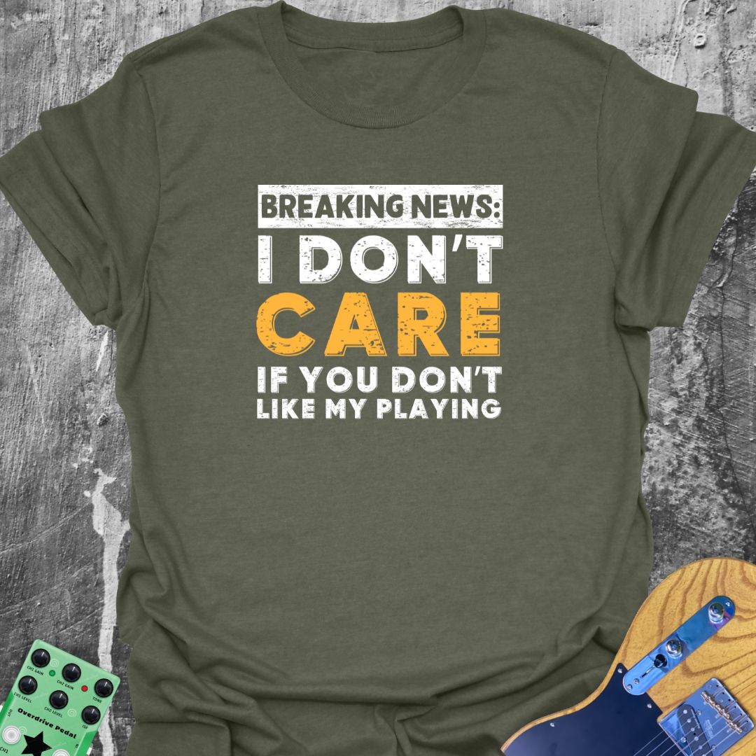 I Don't Care Guitarist T-Shirt