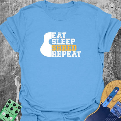 Eat Sleep Shred Repeat  T-Shirt