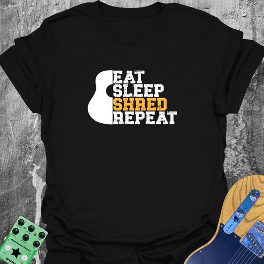 Eat Sleep Shred Repeat  T-Shirt