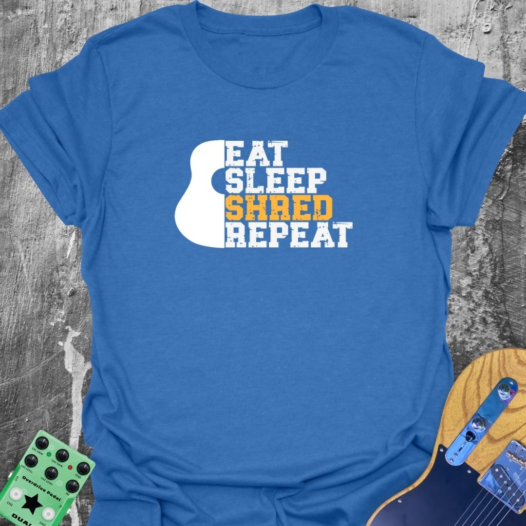 Eat Sleep Shred Repeat  T-Shirt