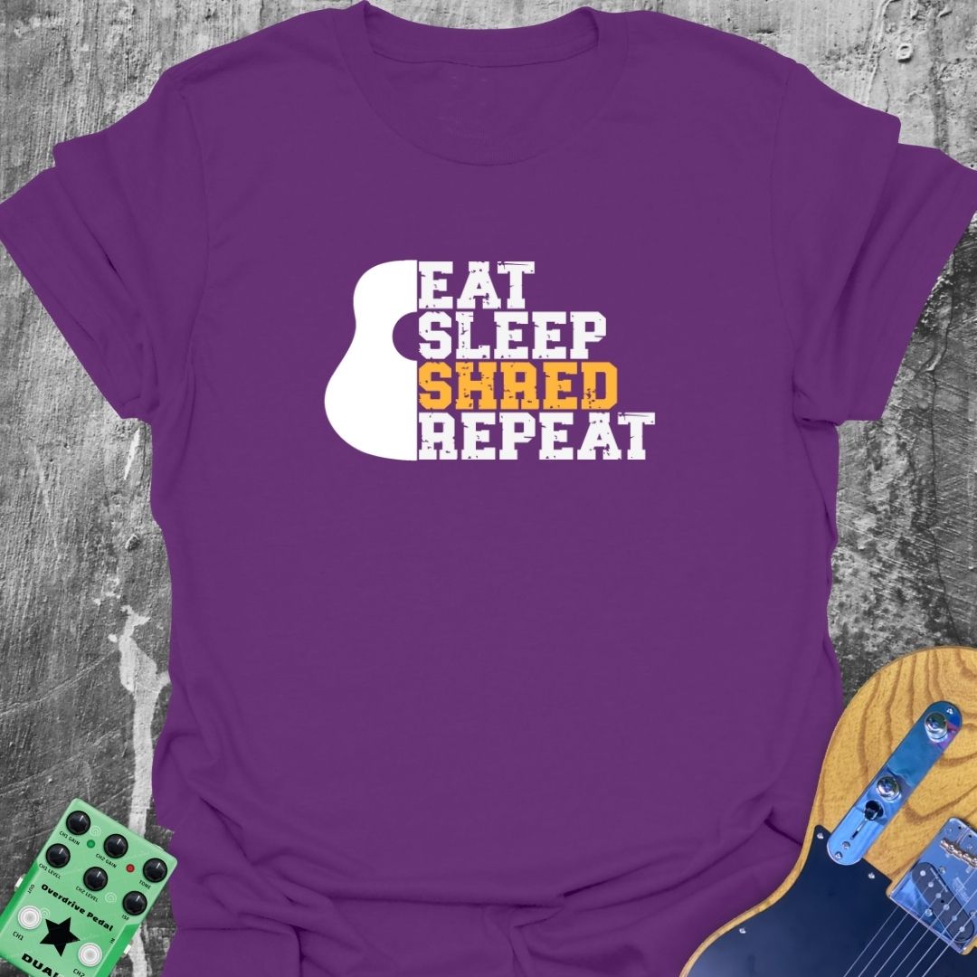 Eat Sleep Shred Repeat  T-Shirt