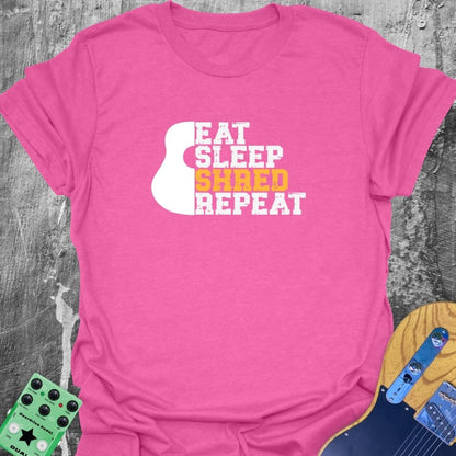 Eat Sleep Shred Repeat  T-Shirt