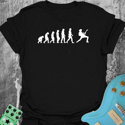 Evolution of Guitarist - Guitarist T-Shirt