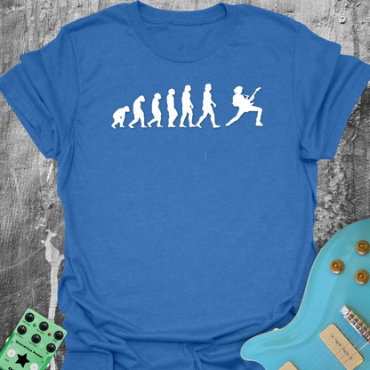 Evolution of Guitarist - Guitarist T-Shirt
