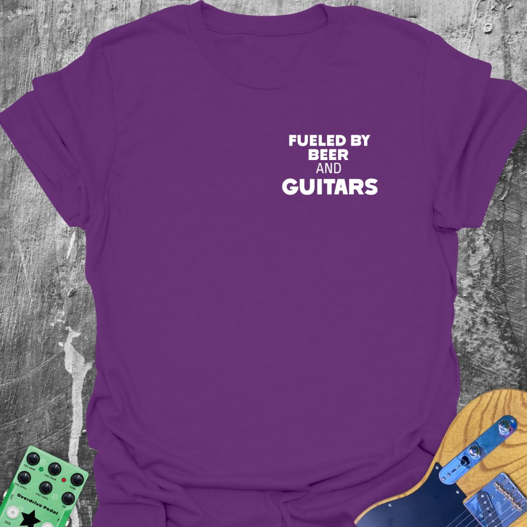 Fueled By Guitar  T-Shirt