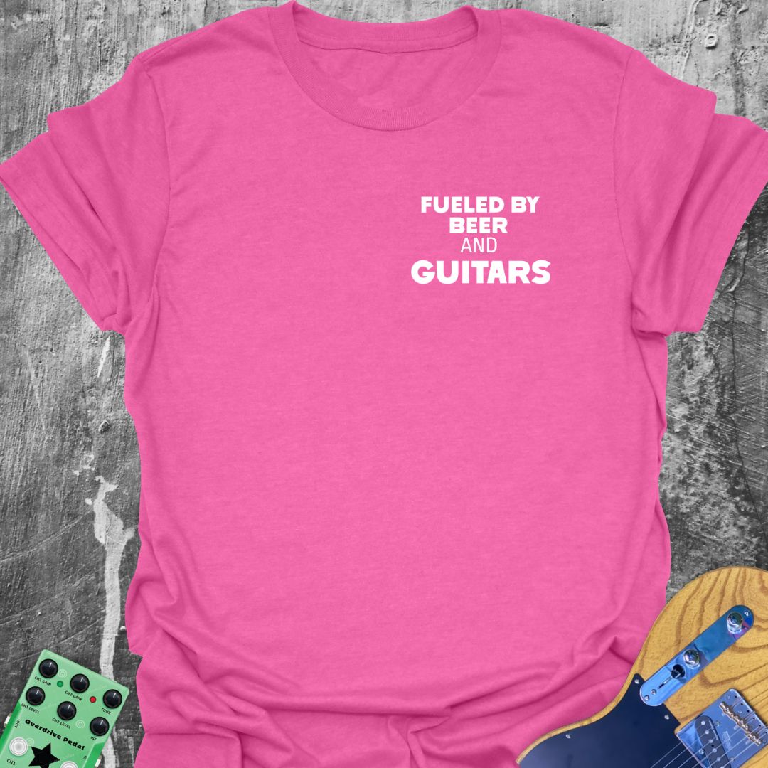 Fueled By Guitar  T-Shirt