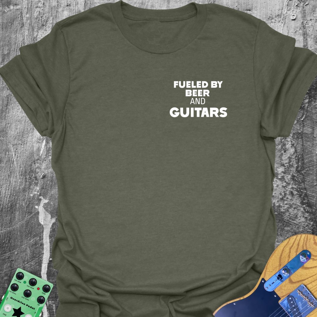 Fueled By Guitar  T-Shirt