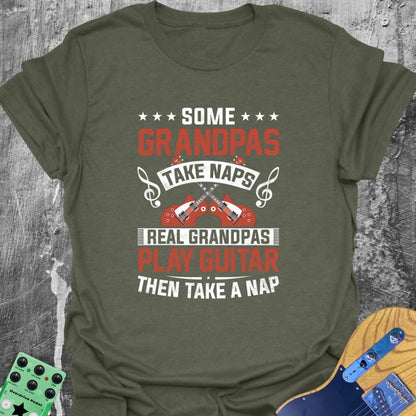 Real Grandpas Play Guitar Tee