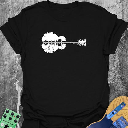 Guitar Nature Forest  T-Shirt