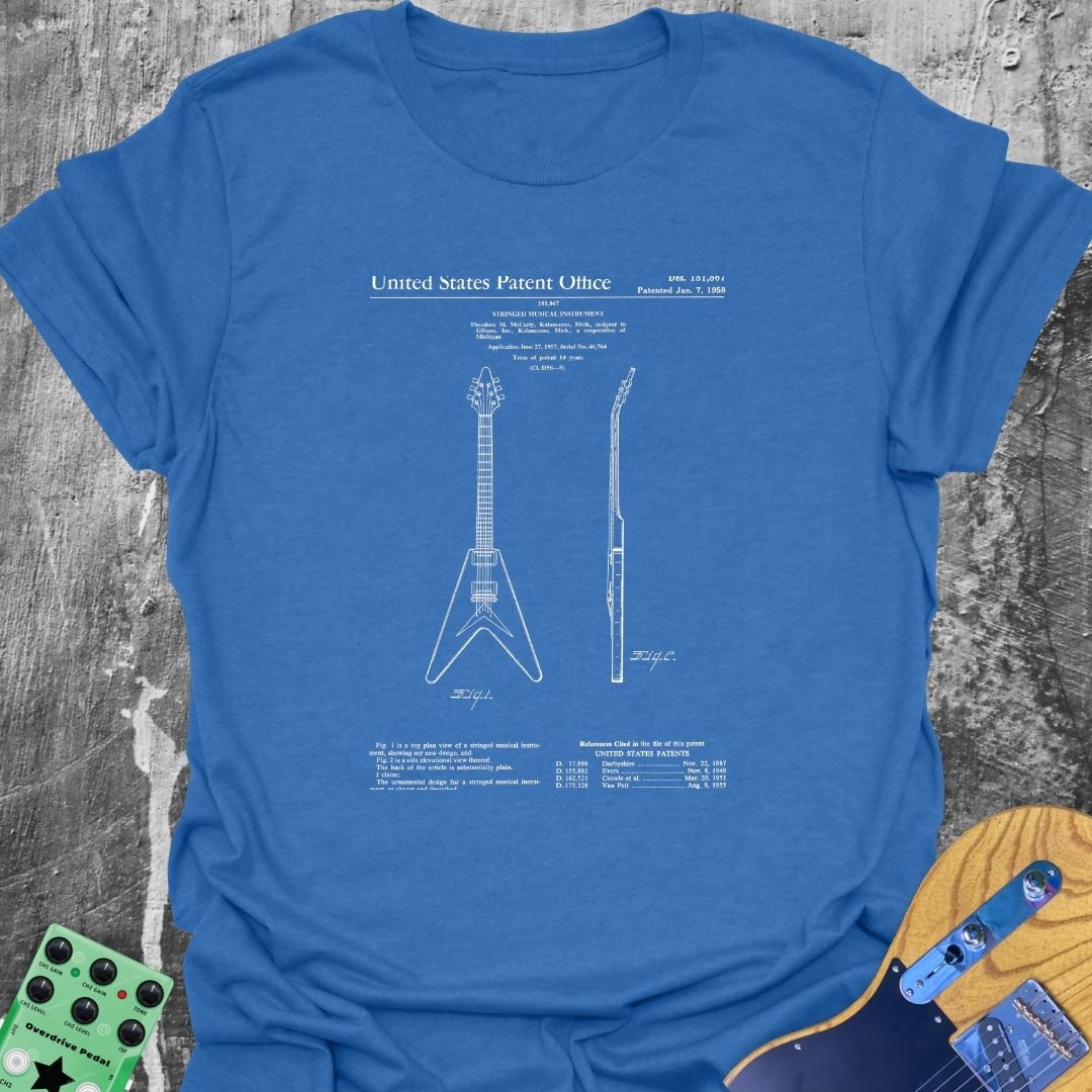 Guitar Patent  T-Shirt