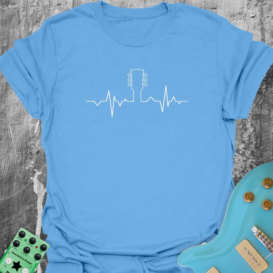 Guitar Heartbeat  T-Shirt