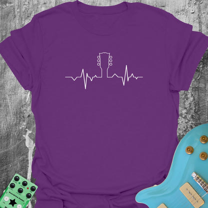 Guitar Heartbeat  T-Shirt