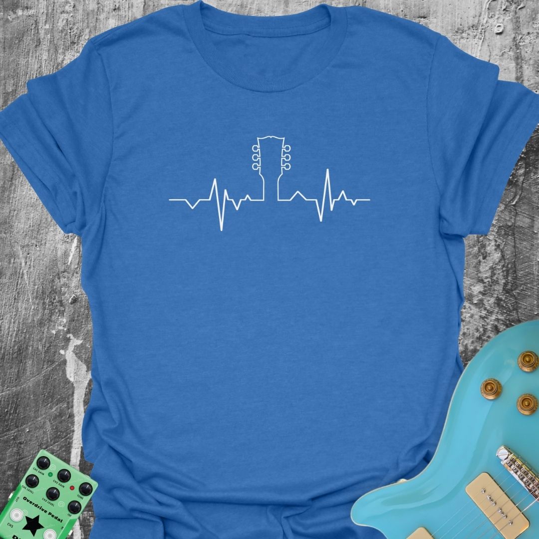 Guitar Heartbeat  T-Shirt