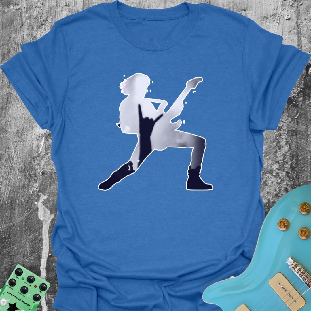 Guitar Player Hologram  T-Shirt