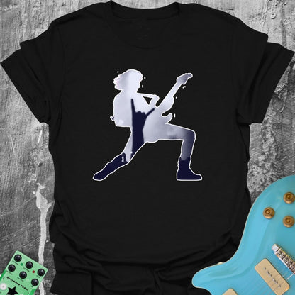 Guitar Player Hologram  T-Shirt