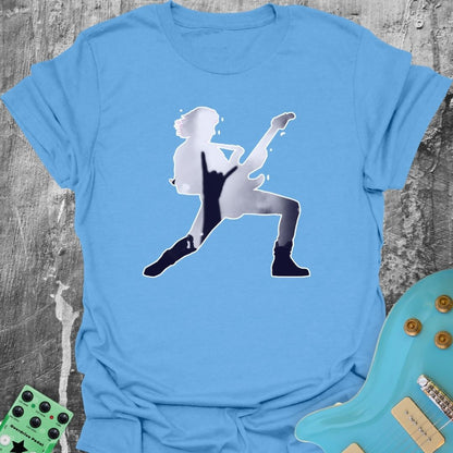 Guitar Player Hologram  T-Shirt