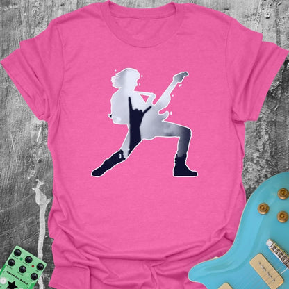 Guitar Player Hologram  T-Shirt