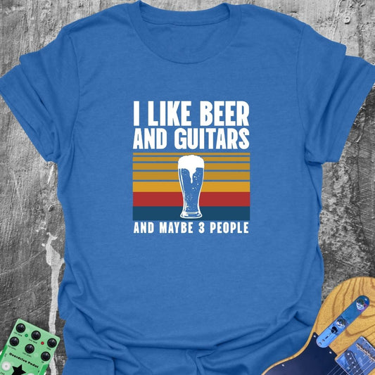 Beer Guitar and Maybe Three People T-Shirt