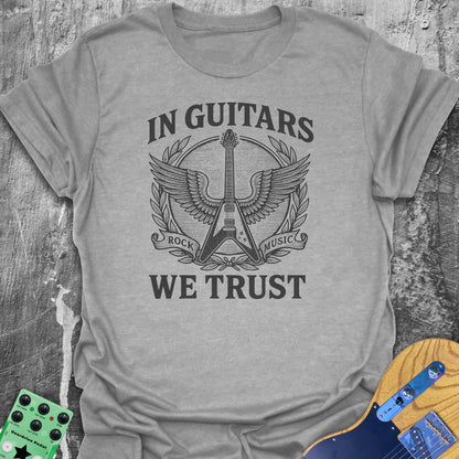 In Guitars We Trust Tee