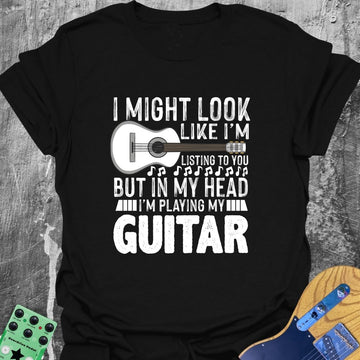 I'm Not Listening To You Tee