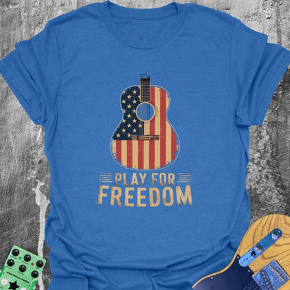 Patriot Freedom Guitar  T-Shirt